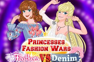 Princesses Fashion Wars Feathers Vs Denim