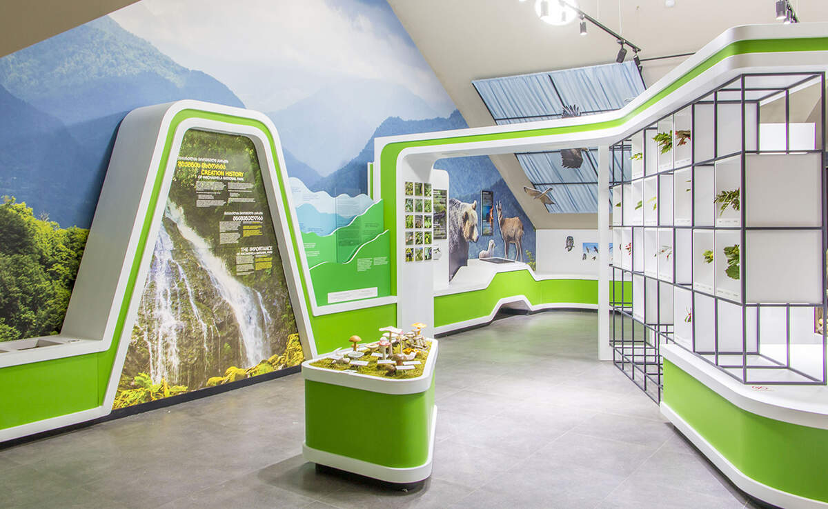 Exhibition Hall of Machakhela National Park Visitor Cente